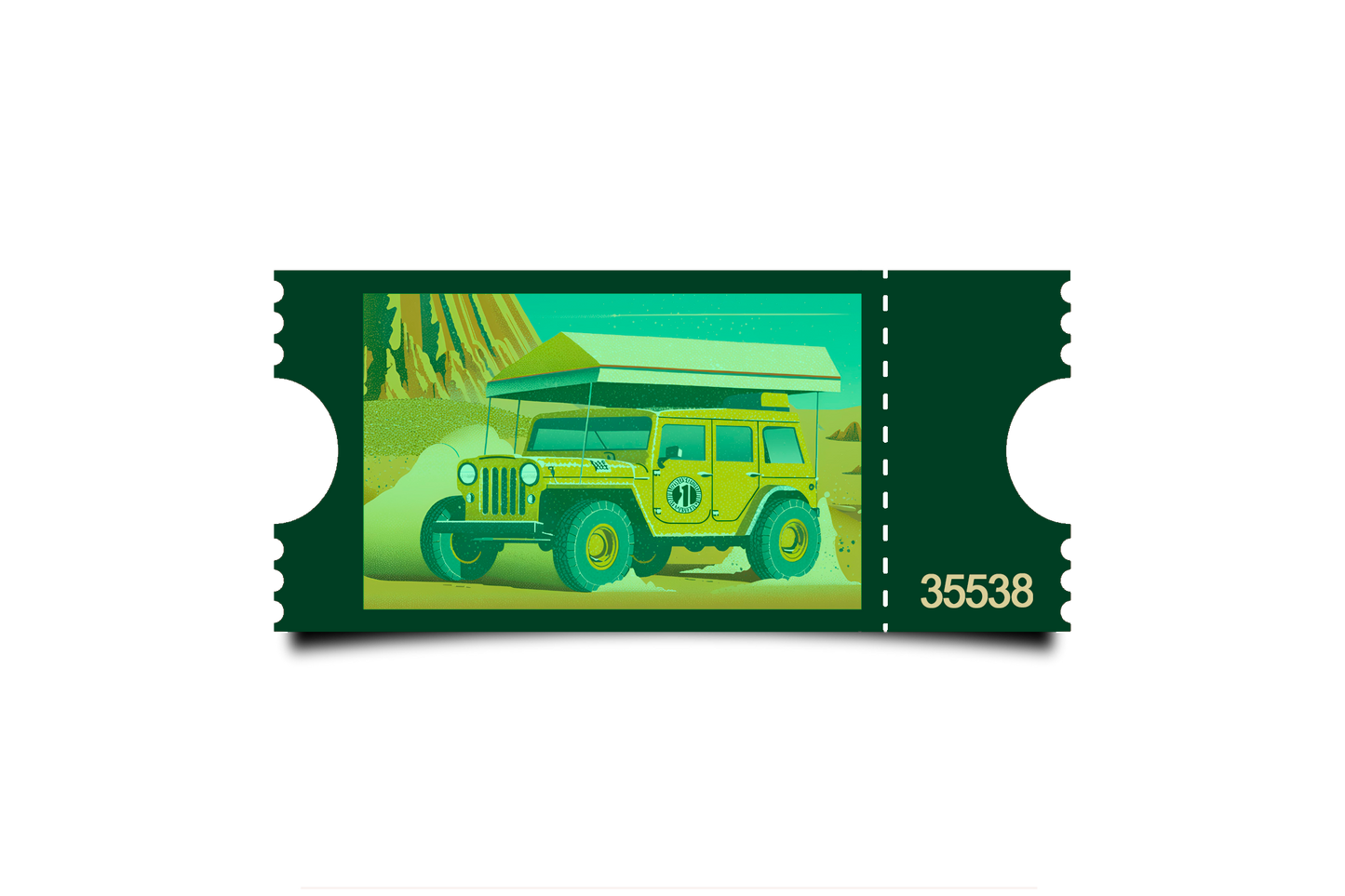Boleto Ilustración N 35538