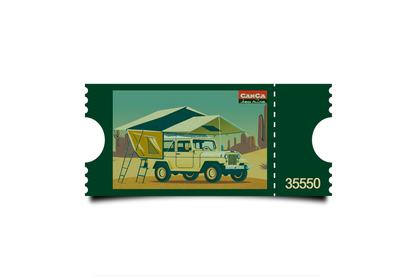 Boleto Ilustración N 35550